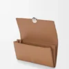Pebble Continental Wallet in Pebble Grained Calfskin Pebble Continental Wallet in Pebble Grained Calfskin