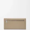 Pebble Continental Wallet in Pebble Grained Calfskin Pebble Continental Wallet in Pebble Grained Calfskin