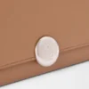 Pebble Continental Wallet in Pebble Grained Calfskin Pebble Continental Wallet in Pebble Grained Calfskin