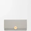 Pebble Continental Wallet in Shiny Nappa Calfskin Pebble Continental Wallet in Shiny Nappa Calfskin