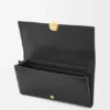Pebble Continental Wallet in Shiny Nappa Calfskin Pebble Continental Wallet in Shiny Nappa Calfskin