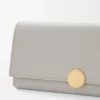 Pebble Continental Wallet in Shiny Nappa Calfskin Pebble Continental Wallet in Shiny Nappa Calfskin