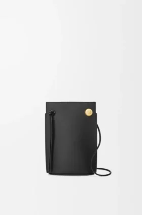 Pebble Dice Pocket in Classic Calfskin
