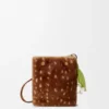 Pebble Pouch in Printed Shearling Pebble Pouch in Printed Shearling