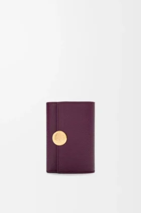 Pebble Small Vertical Wallet in Pebble Grained Calfskin Pebble Small Vertical Wallet in Pebble Grained Calfskin