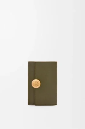 Pebble Small Vertical Wallet in Pebble Grained Calfskin Pebble Small Vertical Wallet in Pebble Grained Calfskin