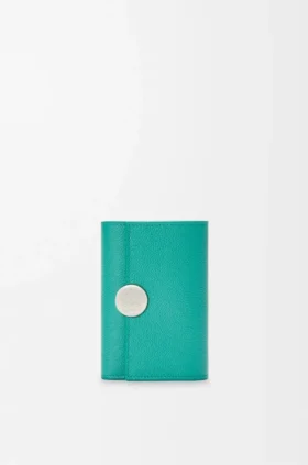 Pebble Small Vertical Wallet in Pebble Grained Calfskin Pebble Small Vertical Wallet in Pebble Grained Calfskin