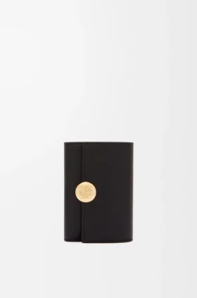 Pebble Small Vertical Wallet in Shiny Nappa Calfskin Pebble Small Vertical Wallet in Shiny Nappa Calfskin
