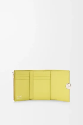 Pebble Small Vertical Wallet in Shiny Nappa Calfskin Pebble Small Vertical Wallet in Shiny Nappa Calfskin