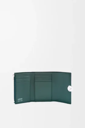 Pebble Small Vertical Wallet in Shiny Nappa Calfskin Pebble Small Vertical Wallet in Shiny Nappa Calfskin