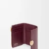 Pebble Small Vertical Wallet in Shiny Nappa Calfskin Pebble Small Vertical Wallet in Shiny Nappa Calfskin