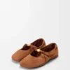 Pebble Soft Ballerina in Suede Goatskin Pebble Soft Ballerina in Suede Goatskin