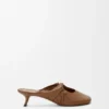 Pebble Soft Mule in Nappa Lambskin Pebble Soft Mule in Nappa Lambskin