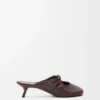 Pebble Soft Mule in Nappa Lambskin Pebble Soft Mule in Nappa Lambskin