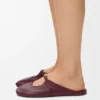 Pebble Soft Mule in Nappa Lambskin