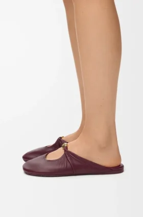 Pebble Soft Mule in Nappa Lambskin Pebble Soft Mule in Nappa Lambskin