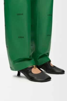Pebble Soft Mule in Nappa Lambskin