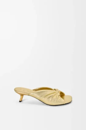 Pebble Soft Slide in Laminated Lambskin