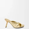 Pebble Soft Slide in Laminated Lambskin Pebble Soft Slide in Laminated Lambskin