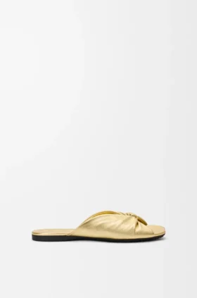 Pebble Soft Slide in Laminated Lambskin