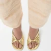 Pebble Soft Slide in Laminated Lambskin Pebble Soft Slide in Laminated Lambskin