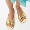 Pebble Soft Slide in Laminated Lambskin Pebble Soft Slide in Laminated Lambskin