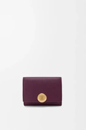 Pebble Trifold Wallet in Pebble Grained Calfskin