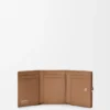 Pebble Trifold Wallet in Pebble Grained Calfskin Pebble Trifold Wallet in Pebble Grained Calfskin