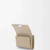 Pebble Trifold Wallet in Pebble Grained Calfskin Pebble Trifold Wallet in Pebble Grained Calfskin