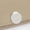 Pebble Trifold Wallet in Pebble Grained Calfskin Pebble Trifold Wallet in Pebble Grained Calfskin