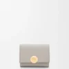 Pebble Trifold Wallet in Shiny Nappa Calfskin Pebble Trifold Wallet in Shiny Nappa Calfskin