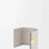 Pebble Trifold Wallet in Shiny Nappa Calfskin Pebble Trifold Wallet in Shiny Nappa Calfskin