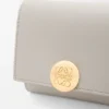 Pebble Trifold Wallet in Shiny Nappa Calfskin Pebble Trifold Wallet in Shiny Nappa Calfskin
