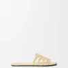 Petal Anagram Slide in Rhinestone-Embellished Suede Petal Anagram Slide in Rhinestone-Embellished Suede