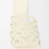 Petal Anagram Slide in Soft Calfskin Petal Anagram Slide in Soft Calfskin