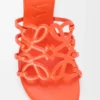 Petal Anagram Slide in Soft Calfskin Petal Anagram Slide in Soft Calfskin