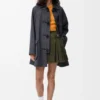 Pleated Mini Skirt in Suede Lambskin Pleated Mini Skirt in Suede Lambskin