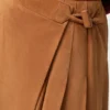 Pleated Mini Skirt in Suede Lambskin Pleated Mini Skirt in Suede Lambskin