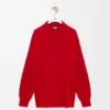 Polo Sweater in Cashmere and Silk Blend Polo Sweater in Cashmere and Silk Blend