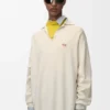 Polo Sweater in Cashmere and Silk Blend Polo Sweater in Cashmere and Silk Blend