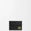 Puffer Anagram Plain Cardholder in Shiny Nappa Calfskin