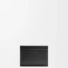 Puffer Anagram Plain Cardholder in Shiny Nappa Calfskin