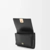 Puffer Anagram Trifold Wallet in Shiny Nappa Calfskin Puffer Anagram Trifold Wallet in Shiny Nappa Calfskin