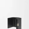 Puffer Anagram Trifold Wallet in Shiny Nappa Calfskin Puffer Anagram Trifold Wallet in Shiny Nappa Calfskin
