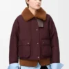 Puffer in Shearling and Cotton Blend Puffer in Shearling and Cotton Blend
