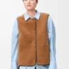 Puffer in Shearling and Cotton Blend Puffer in Shearling and Cotton Blend