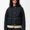 Puffer in Shearling and Cotton Blend Puffer in Shearling and Cotton Blend