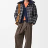Trousers in Cotton Blend Trousers in Cotton Blend