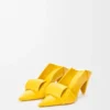 Pump Origami Con Flap Posteriore in Pelle Di Agnello