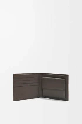 Puzzle Bifold Coin Wallet in Classic Calfskin